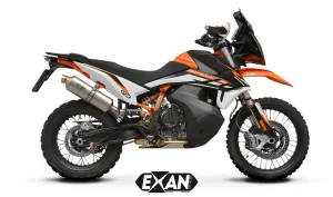 Exan Exhaust Escape Silencioso KTM 790 / 890 Adventure OV-rally titanio