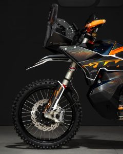 Discos Moto-Master Flame Series SBrally montado en KTM 890 Vista general