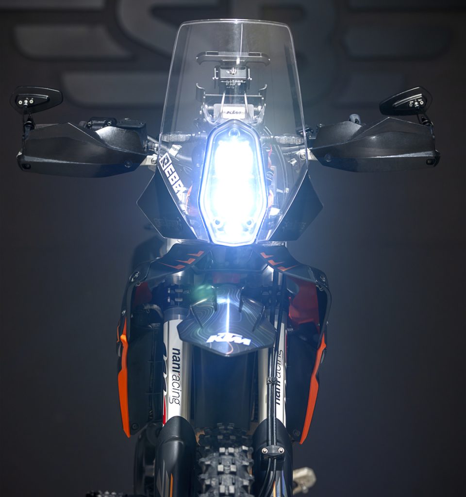 KTM-690-RALLY-x-SBRally Kit Rebel X Factory lights