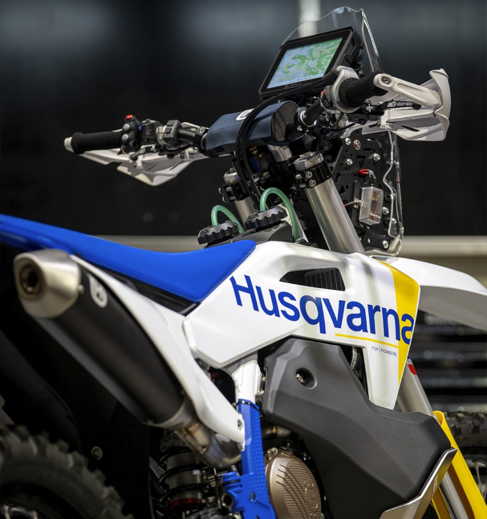 Husqvarna 450 FE SBRally_rear View